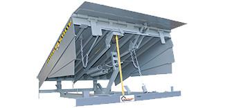 Pentalift dock leveler for improved dock operations and truck loading