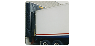 Pentalift dock seals and shelters for weather protection and energy efficiency